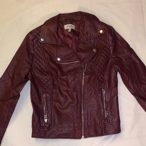 Charlotte Russe faux leather jacket